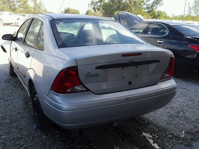 1FAFP33PX3W280193 - 2003 FORD FOCUS LX GRAY photo 3