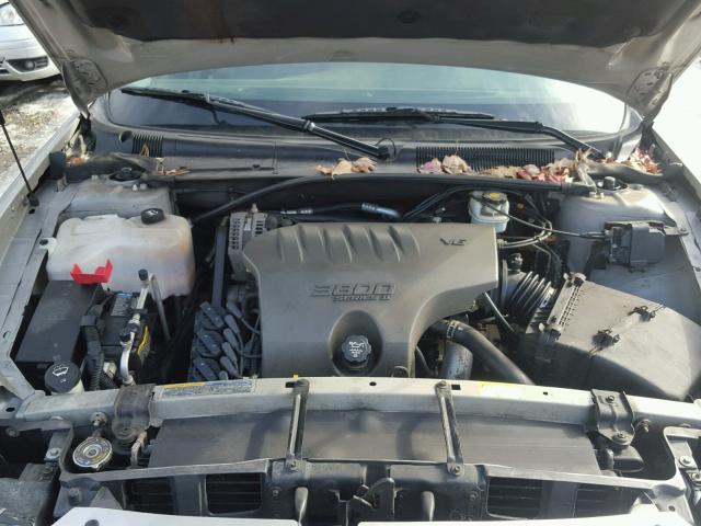 1G4HP54K044141782 - 2004 BUICK LESABRE CU SILVER photo 7