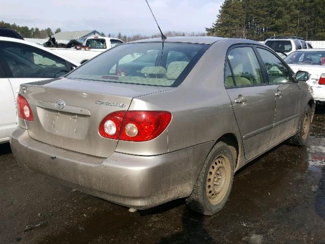 2T1BR32E36C689975 - 2006 TOYOTA COROLLA CE GOLD photo 4