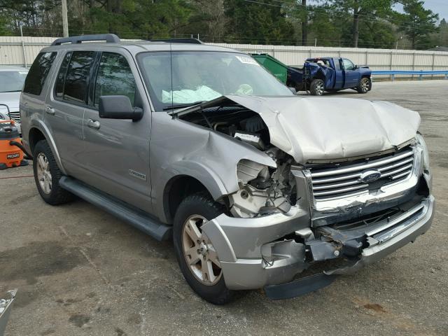 1FMEU63E48UA99670 - 2008 FORD EXPLORER X SILVER photo 1