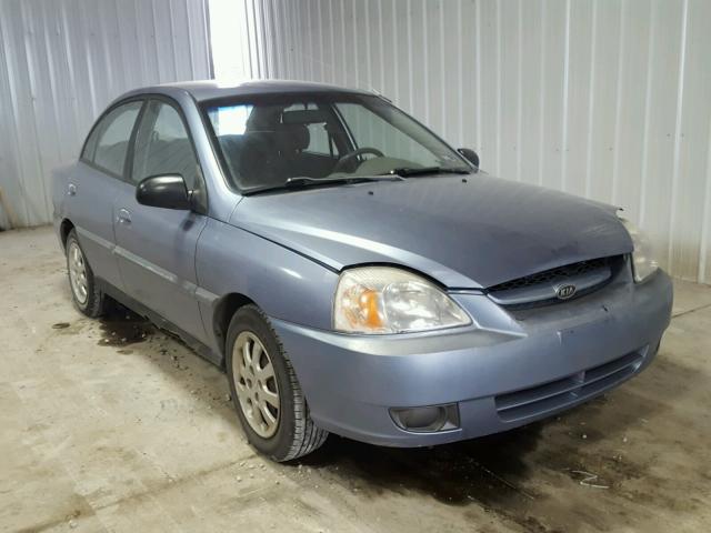 KNADC125336272421 - 2003 KIA RIO BLUE photo 1