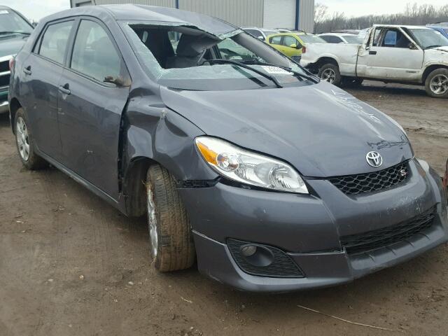 2T1KE40E99C012602 - 2009 TOYOTA COROLLA MA GRAY photo 1