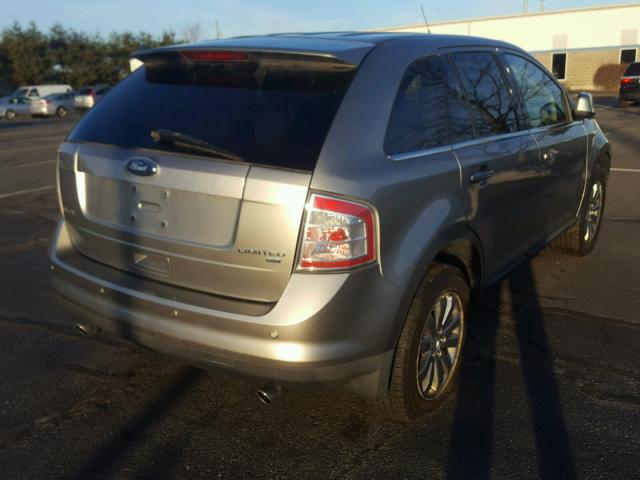 2FMDK49C58BA52827 - 2008 FORD EDGE LIMIT BLUE photo 4