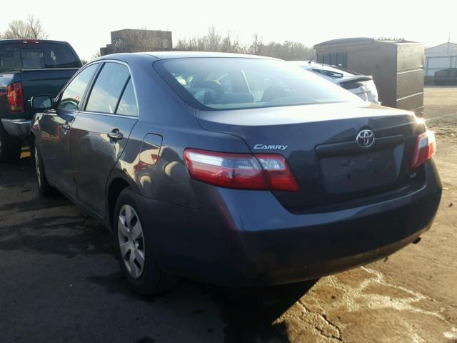 4T1BE46K48U747563 - 2008 TOYOTA CAMRY CE CHARCOAL photo 3