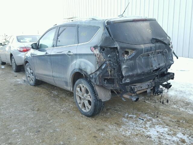 1FMCU9J92EUC95973 - 2014 FORD ESCAPE TIT GRAY photo 3