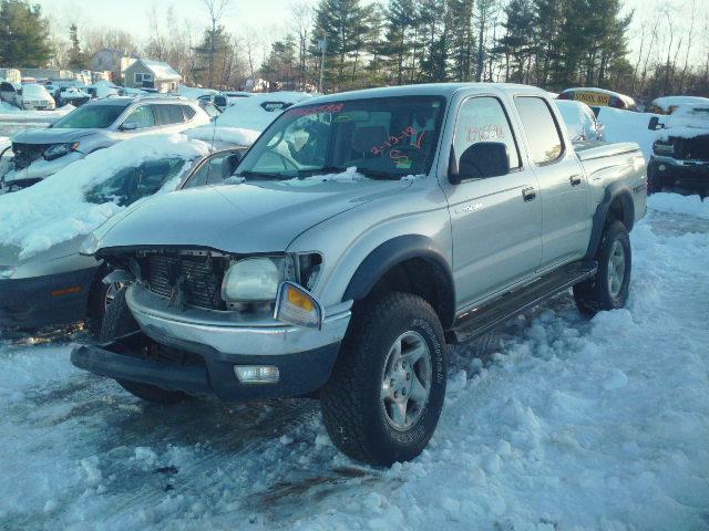 5TEGN92N63Z249551 - 2003 TOYOTA TACOMA DOU SILVER photo 2