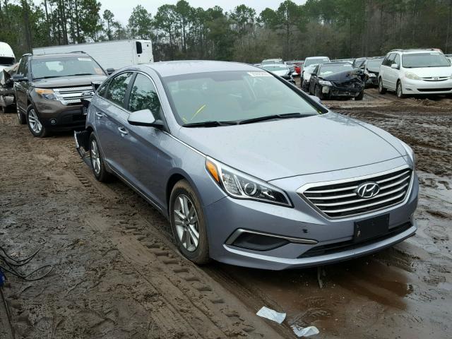 5NPE24AFXHH504824 - 2017 HYUNDAI SONATA SE GRAY photo 1