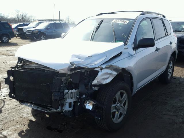 JTMBD33V286089309 - 2008 TOYOTA RAV4 SILVER photo 2