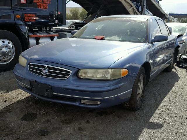 2G4WB52K1W1457652 - 1998 BUICK REGAL LS BLUE photo 2