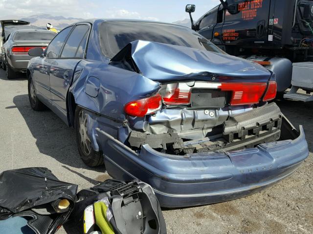 2G4WB52K1W1457652 - 1998 BUICK REGAL LS BLUE photo 3