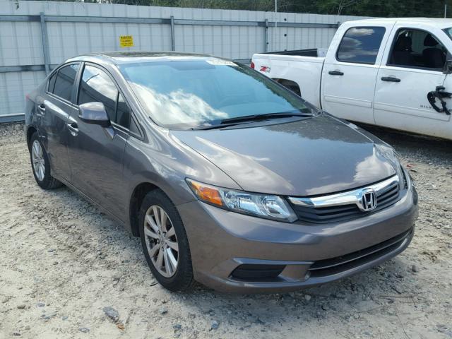 19XFB2F88CE004189 - 2012 HONDA CIVIC EX ყავისფერი ფოტო 1