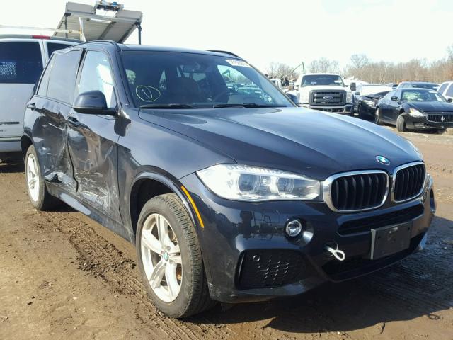 5UXKR0C58G0P24971 - 2016 BMW X5 XDRIVE3 BLUE photo 1