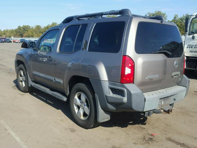 5N1AN08W25C632580 - 2005 NISSAN XTERRA OFF TAN photo 3