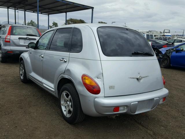 3C4FY58B75T571159 - 2005 CHRYSLER PT CRUISER SILVER photo 3