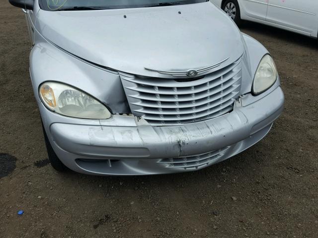 3C4FY58B75T571159 - 2005 CHRYSLER PT CRUISER SILVER photo 9