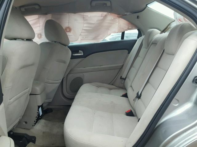 3FAHP07Z99R171187 - 2009 FORD FUSION SE GRAY photo 6