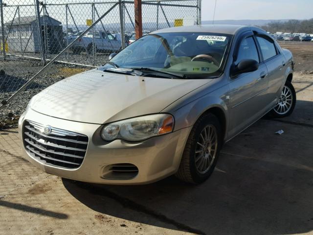 1C3EL46XX5N641017 - 2005 CHRYSLER SEBRING BEIGE photo 2