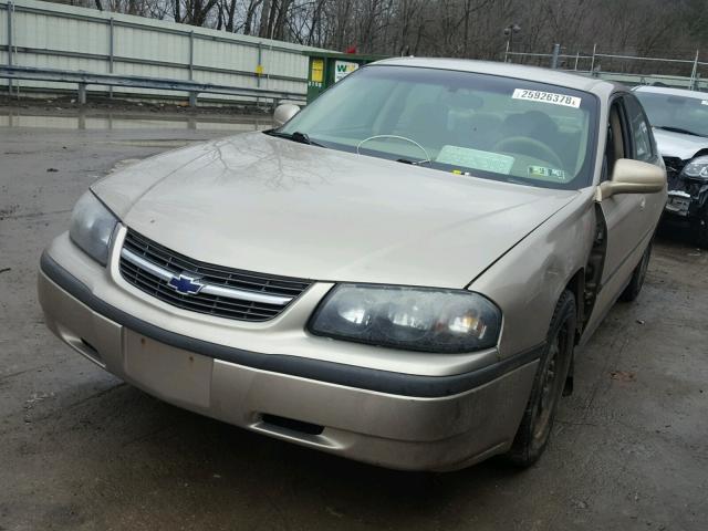 2G1WF52E239286323 - 2003 CHEVROLET IMPALA 棕色 照片 2
