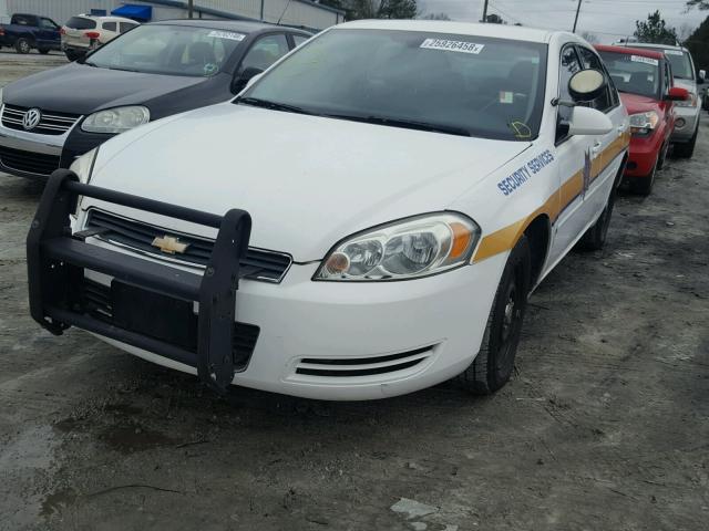 2G1WS551169376667 - 2006 CHEVROLET IMPALA POL WHITE photo 2