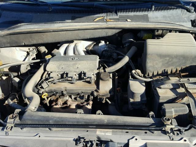 4T3ZF13C4YU183184 - 2000 TOYOTA SIENNA LE CHARCOAL photo 7