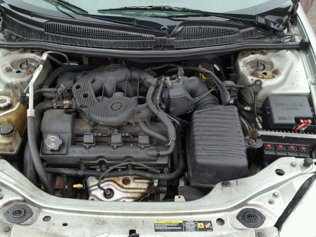 1B3EL36R04N326735 - 2004 DODGE STRATUS SE SILVER photo 7