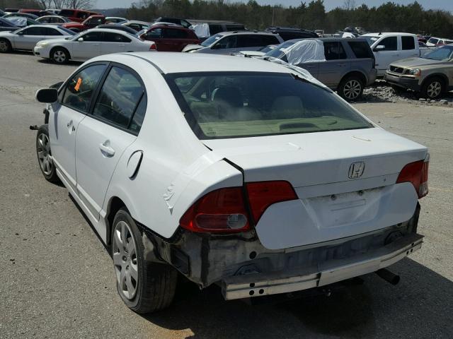 1HGFA16597L102780 - 2007 HONDA CIVIC LX WHITE photo 10