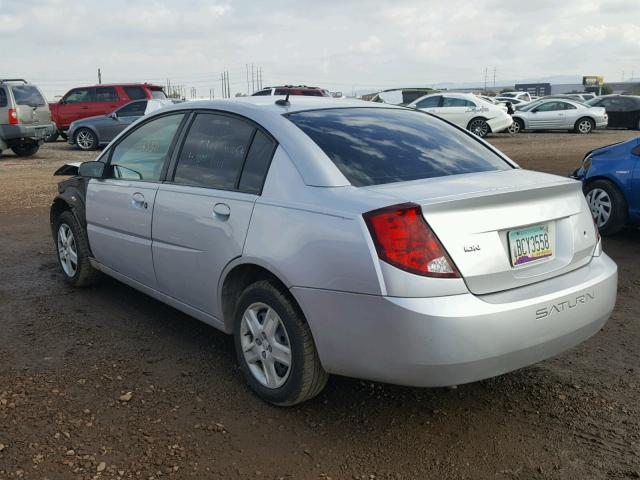 1G8AZ55F87Z152581 - 2007 SATURN ION LEVEL SILVER photo 3