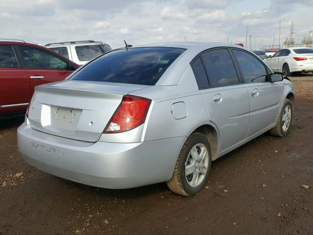 1G8AZ55F87Z152581 - 2007 SATURN ION LEVEL SILVER photo 4