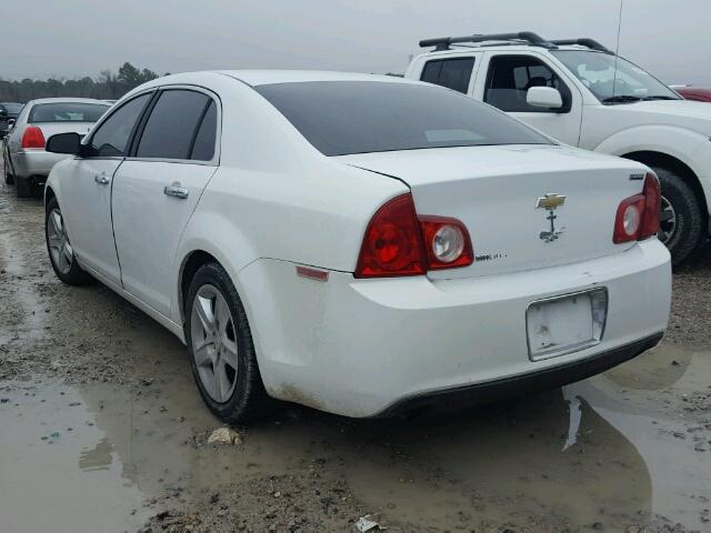 1G1ZA5E04AF106386 - 2010 CHEVROLET MALIBU LS თეთრი ფოტო 3