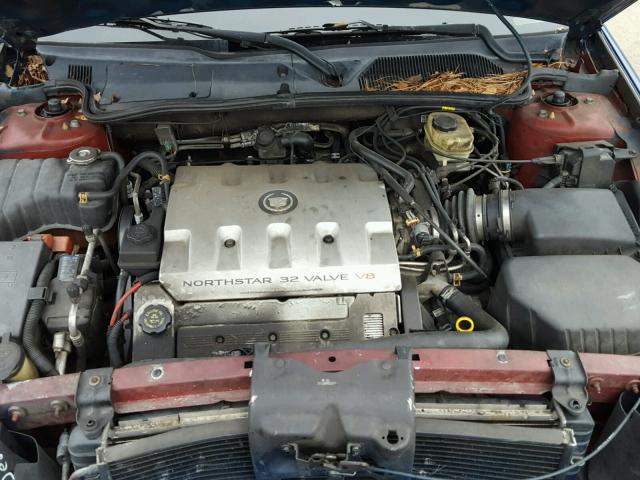 1G6KD54Y72U222981 - 2002 CADILLAC DEVILLE BLUE photo 7