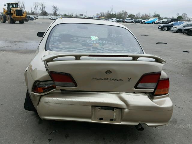 JN1CA21D3WM912763 - 1998 NISSAN MAXIMA GLE GOLD photo 9