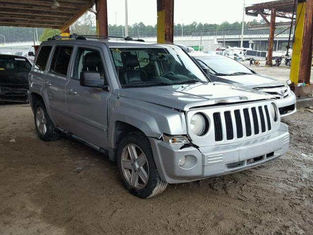 1J4NT4GBXAD579160 - 2010 JEEP PATRIOT LI SILVER photo 1