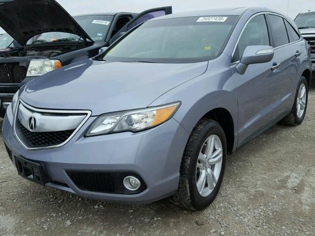 5J8TB3H5XDL014793 - 2013 ACURA RDX TECHNO BLUE photo 2