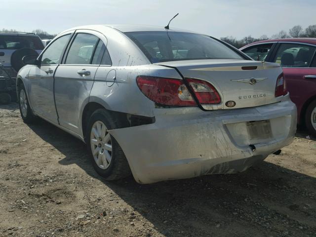 1C3LC46K17N676687 - 2007 CHRYSLER SEBRING SILVER photo 3