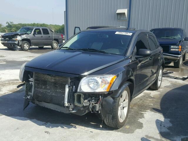 1B3CB3HA8AD604445 - 2010 DODGE CALIBER MA BLACK photo 2