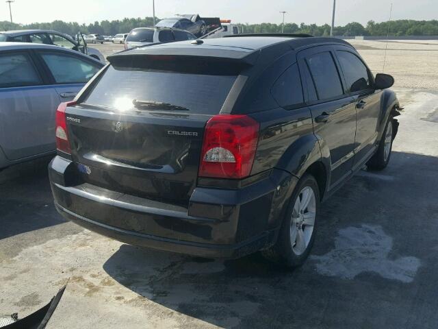 1B3CB3HA8AD604445 - 2010 DODGE CALIBER MA BLACK photo 4