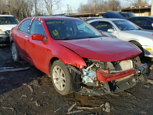 3FAHP0JA0AR286560 - 2010 FORD FUSION SEL RED photo 1