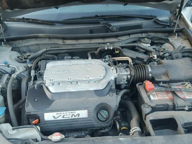 5KBCP3F83AB001011 - 2010 HONDA ACCORD EXL SILVER photo 7