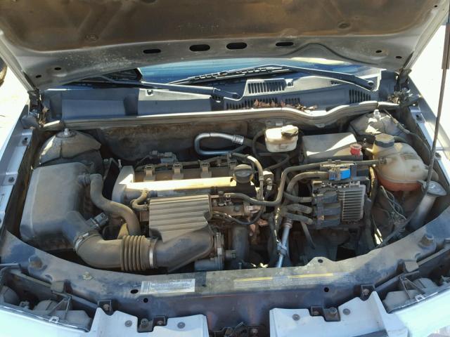 1G8AJ55F87Z157223 - 2007 SATURN ION LEVEL SILVER photo 7