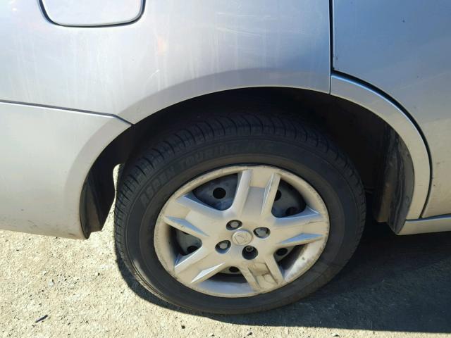 1G8AJ55F87Z157223 - 2007 SATURN ION LEVEL SILVER photo 9