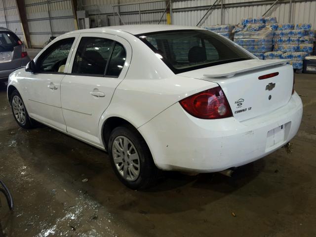 1G1AD5F57A7151153 - 2010 CHEVROLET COBALT 1LT WHITE photo 3