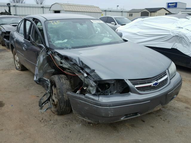 2G1WF52E249225653 - 2004 CHEVROLET IMPALA GRAY photo 1