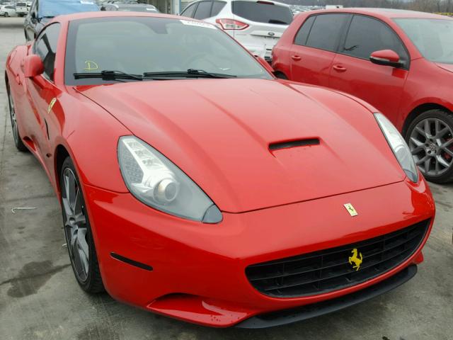 ZFF65LJA5A0169518 - 2010 FERRARI CALIFORNIA RED photo 1