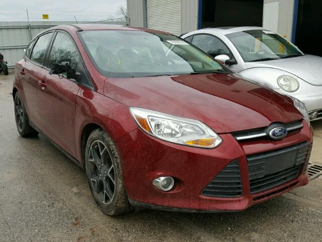 1FADP3K26EL258614 - 2014 FORD FOCUS SE RED photo 1