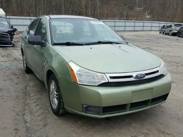 1FAHP35N78W214728 - 2008 FORD FOCUS SE GREEN photo 1