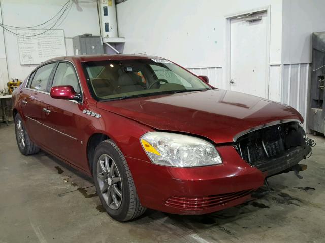 1G4HR57Y86U252612 - 2006 BUICK LUCERNE CX RED photo 1