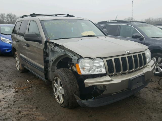 1J4GR48KX5C687554 - 2005 JEEP GRAND CHER TAN photo 1