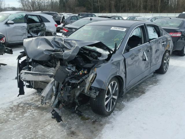 1N4BL3AP9HC165221 - 2017 NISSAN ALTIMA 3.5 GRAY photo 2