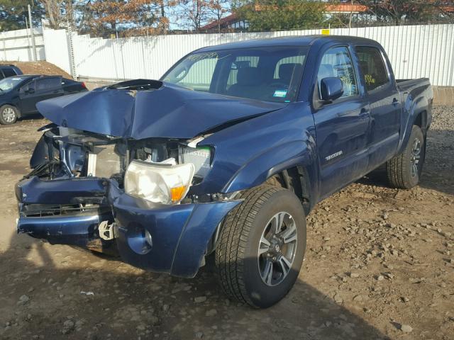 5TELU42N36Z239052 - 2006 TOYOTA TACOMA DOU BLUE photo 2