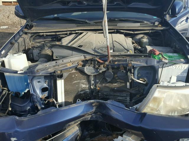 5TELU42N36Z239052 - 2006 TOYOTA TACOMA DOU BLUE photo 7